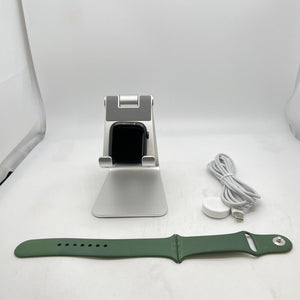 Apple Watch Series 7 Cellular Green Sport 45mm w/ Green Sport - Very Good