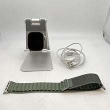 Load image into Gallery viewer, Apple Watch Ultra Cellular Gray Titanium 49mm w/ Green Alpine Loop - Excellent