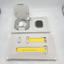 Load image into Gallery viewer, Apple Watch Ultra Cellular Titanium 49mm w/ Yellow Ocean Band - Very Good