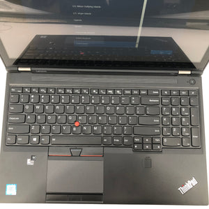 Lenovo ThinkPad P50 15.6" FHD TOUCH 2.7GHz i7-6820HQ 8GB 256GB SSD Quadro M1000M