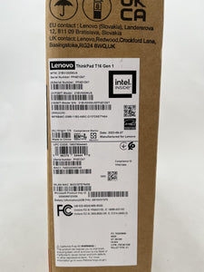 Lenovo ThinkPad T16 Gen 1 16" FHD+ 2.7GHz i7-1270P 32GB 1TB SSD - NEW & SEALED