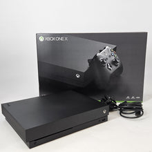 Load image into Gallery viewer, Microsoft Xbox One X Black 1TB