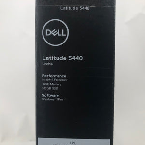 Dell Latitude 5440 14" Grey 2023 FHD 3.9GHz i7-1365U 16GB 512GB SSD NEW & SEALED