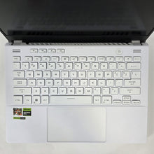 Load image into Gallery viewer, Asus ROG Zephyrus G14 GA402 14 White 3.2 GHz AMD Ryzen 7 7735HS 16GB RAM 512GB Solid State Drive NVIDIA GeForce RTX 4050 6 GB