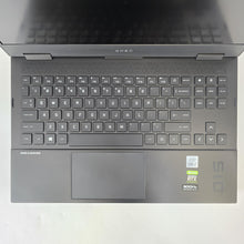 Load image into Gallery viewer, HP Omen 15 Black 2.6 GHz Intel Core i7 10th Gen. 16GB RAM 512GB Solid State Drive 512GB Solid State Drive NVIDIA GeForce RTX 3070 8 GB