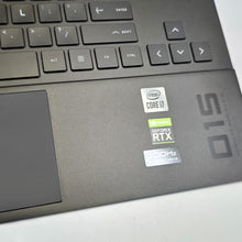 Load image into Gallery viewer, HP Omen 15 Black 2.6 GHz Intel Core i7 10th Gen. 16GB RAM 512GB Solid State Drive 512GB Solid State Drive NVIDIA GeForce RTX 3070 8 GB