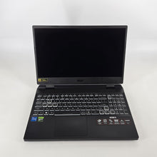 Load image into Gallery viewer, Acer Nitro 5 15.6 Black 2.5 GHz Intel Core i5 12th Gen. 8GB RAM 512GB Solid State Drive NVIDIA GeForce RTX 3050 4 GB