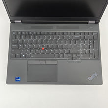 Load image into Gallery viewer, Lenovo ThinkPad P16 Gen 2 Gray 2.1 GHz Intel Core i7 13th Gen. 48GB RAM 512GB Solid State Drive NVIDIA RTX A1000 6 GB