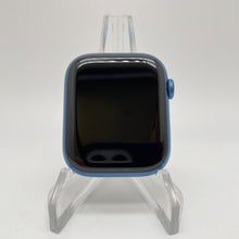 Load image into Gallery viewer, Apple Watch Series 7 (GPS) Blue Aluminum 45mm w/ Blue Sport Band Excellent