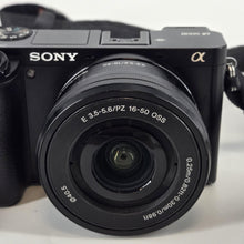 Load image into Gallery viewer, Sony Alpha 6000 24.3MP Black