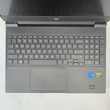 Load image into Gallery viewer, HP Victus 15.6 Gray 2.0 GHz Intel Core i5 12th Gen. 8GB RAM 512GB Solid State Drive NVIDIA GeForce RTX 2050 4 GB