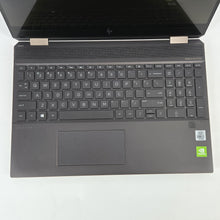 Load image into Gallery viewer, HP Spectre 15 x360 Black 1.8 GHz Intel Core i7 10th Gen. 16GB RAM 1TB Solid State Drive NVIDIA GeForce MX250 2 GB
