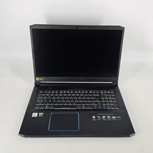 Load image into Gallery viewer, Acer Predator Helios 300 17.3 Blue 2.6 GHz Intel Core i7 10th Gen. 32GB RAM 512GB Solid State Drive 1TB Hard Disk Drive NVIDIA GeForce RTX 2060 6 GB