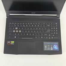 Load image into Gallery viewer, MSI Katana A15 AI 15.6 Black 3.8 GHz AMD Ryzen 7 8845HS 16GB RAM 1TB Solid State Drive NVIDIA GeForce RTX 4070 8 GB