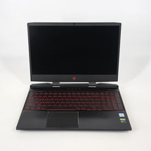 Load image into Gallery viewer, HP Omen 15 Black 2.6 GHz Intel Core i7 9th Gen. 16GB RAM 1TB Solid State Drive NVIDIA GeForce GTX 1660 Ti 6 GB