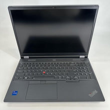 Load image into Gallery viewer, Lenovo ThinkPad P16 Gen 2 Black 2.1 GHz Intel Core i7 14th Gen. 32GB RAM 1TB Solid State Drive NVIDIA RTX 2000 Ada 8 GB