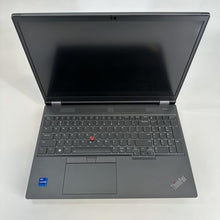 Load image into Gallery viewer, Lenovo ThinkPad P16 Gen 2 Black 2.1 GHz Intel Core i7 14th Gen. 32GB RAM 1TB Solid State Drive NVIDIA RTX 2000 Ada 8 GB