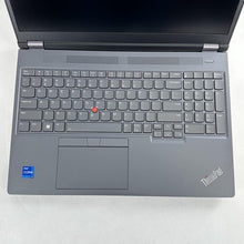 Load image into Gallery viewer, Lenovo ThinkPad P16 Gen 2 Gray 2.1 GHz Intel Core i7 14th Gen. 32GB RAM 1TB Solid State Drive NVIDIA RTX 1000 Ada 6 GB