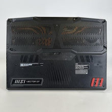 Load image into Gallery viewer, MSI Vector GP66 HX 15.6 Black 2.0 GHz Intel Core i7 12th Gen. 32GB RAM 1TB Solid State Drive NVIDIA GeForce RTX 3070 Ti 8 GB