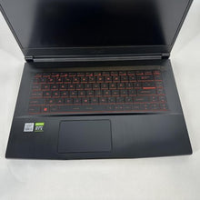 Load image into Gallery viewer, MSI Thin GF65 15.6 Black 2.5 GHz Intel Core i5 10th Gen. 16GB RAM 512GB Solid State Drive NVIDIA GeForce RTX 3060 6 GB