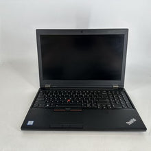 Load image into Gallery viewer, Lenovo ThinkPad P51 15.6 Black 2.8 GHz Intel Core i7 7th Gen. 16GB RAM 512GB Solid State Drive NVIDIA Quadro M1200 4 GB