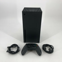 Load image into Gallery viewer, Microsoft Xbox Series X Black 1TB - Very Good w/ Controller + Cables + Game