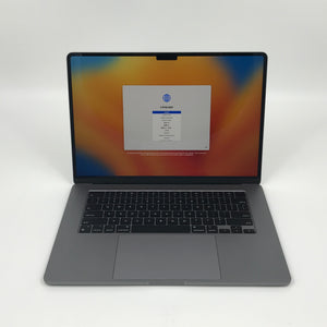 MacBook Air 15 Space Gray 2023 3.49 GHz M2 8-Core CPU 10-Core GPU 16GB 1TB