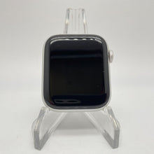 Load image into Gallery viewer, Apple Watch Series 4 (GPS) Silver Aluminum 44mm w/ Black Non-OEM Sport Loop Good