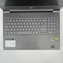 Load image into Gallery viewer, HP Victus 16.1 Gray 3.2 GHz AMD Ryzen 7 7445HS 16GB RAM 512GB Solid State Drive NVIDIA GeForce RTX 4050 6 GB