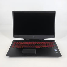 Load image into Gallery viewer, HP Omen 17 Black 2.6 GHz Intel Core i7 9th Gen. 12GB RAM 128GB Solid State Drive 1TB Hard Disk Drive NVIDIA GeForce GTX 1660 Ti 6 GB