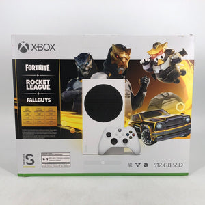 Microsoft Xbox Series S White 512GB - NEW & SEALED w/ In-Game Bonuses