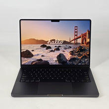 Load image into Gallery viewer, MacBook Pro 14 2024 Space Black M4 Max 16-Core CPU 64GB Unified Memory 2TB Solid State Drive 40-Core GPU