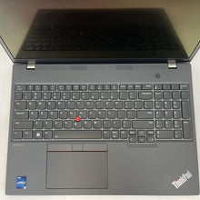 Load image into Gallery viewer, Lenovo ThinkPad P16s Gen 2 Black 1.9 GHz Intel Core i7 13th Gen. 32GB RAM 512GB Solid State Drive NVIDIA RTX A500 4 GB