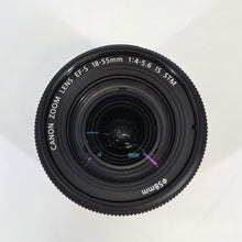 Load image into Gallery viewer, Canon EF-S 18-55mm Black
