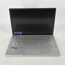 Load image into Gallery viewer, ROG Zephyrus G14 GA401 14 White 3.3 GHz AMD Ryzen 9 5900HS 16GB RAM 1TB Solid State Drive NVIDIA GeForce RTX 3060 6 GB