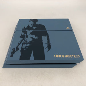 Sony Playstation 4 Uncharted 4 Edition 500GB - Good w/ Controllers/Cables/Games