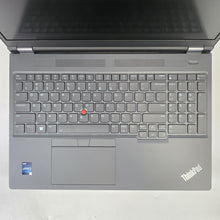 Load image into Gallery viewer, Lenovo ThinkPad P16 Gen 1 Gray 2.1 GHz Intel Core i7 12th Gen. 64GB RAM 1TB Solid State Drive NVIDIA RTX A2000 4 GB