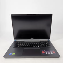 Load image into Gallery viewer, MSI Vector 17 HX 17 Gray 2.2 GHz Intel Core i9 14th Gen. 32GB RAM 1TB Solid State Drive NVIDIA GeForce RTX 4080 12 GB