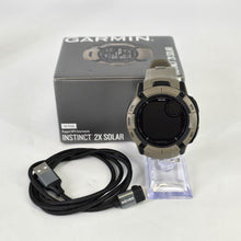 Load image into Gallery viewer, Garmin Instinct 2 Solar Tactical Edition 50mm Brown GPS