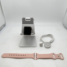 Load image into Gallery viewer, Apple Watch Series 4 Cellular Gold Sport 40mm w/ Pink Sport - Good