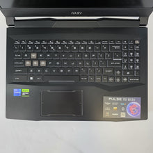 Load image into Gallery viewer, MSI Pulse 15 15.6 Black 2.6 GHz Intel Core i9 13th Gen. 32GB RAM 1TB Solid State Drive NVIDIA GeForce RTX 4070 8 GB