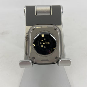 Apple Watch Ultra Cellular Gray Sport 49mm w/ Gray/Black Trail Loop - Excellent