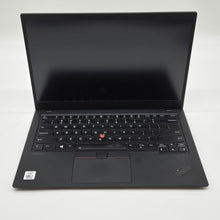 Load image into Gallery viewer, Lenovo ThinkPad X1 Carbon Gen 7 14 Black 1.1 GHz Intel Core i7 10th Gen. 16GB RAM 256GB Solid State Drive