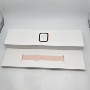 Apple Watch Series 4 Cellular Rose Gold Sport 40mm w/ Pink Sport - Good
