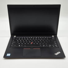 Load image into Gallery viewer, Lenovo ThinkPad T480s 14 Black 1.7 GHz Intel Core i5 8th Gen. 8GB RAM 256GB Solid State Drive