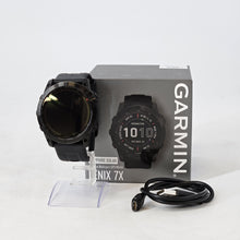 Load image into Gallery viewer, Garmin Fenix 7X Sapphire Solar Edition 51mm Black GPS