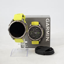 Load image into Gallery viewer, Garmin Fenix 8 Solar Sapphire Edition 47mm Silver GPS