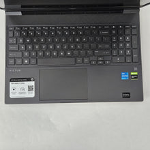 Load image into Gallery viewer, HP Victus 15.6 Black 2.0 GHz Intel Core i5 12th Gen. 8GB RAM 512GB Solid State Drive NVIDIA GeForce GTX 1650 4 GB