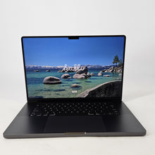 Load image into Gallery viewer, MacBook Pro 16 2024 Space Black M4 Max 16-Core CPU 128GB Unified Memory 1TB Solid State Drive 40-Core GPU
