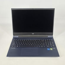 Load image into Gallery viewer, HP Victus 16.1 Blue 2.7 GHz Intel Core i5 11th Gen. 32GB RAM 256GB Solid State Drive NVIDIA GeForce RTX 3050 4 GB